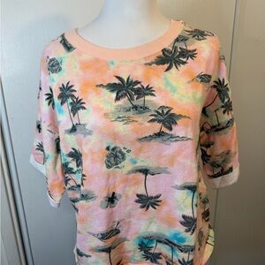 NWT Old Navy 100% Cotton Palm Tree Top